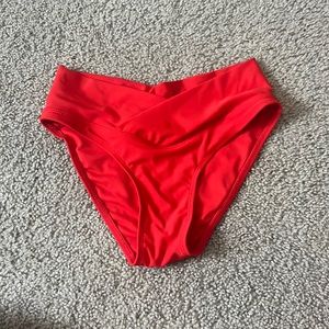 Target high waisted red bottoms